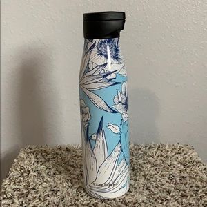 Starbucks Blue Cactus Flower water bottle